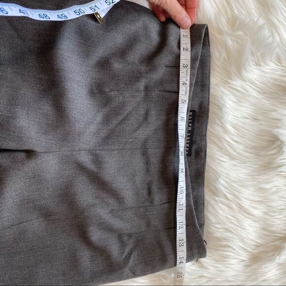Black Label Ralph Lauren Cropped wool Pants size 2 - Picture 10 of 12